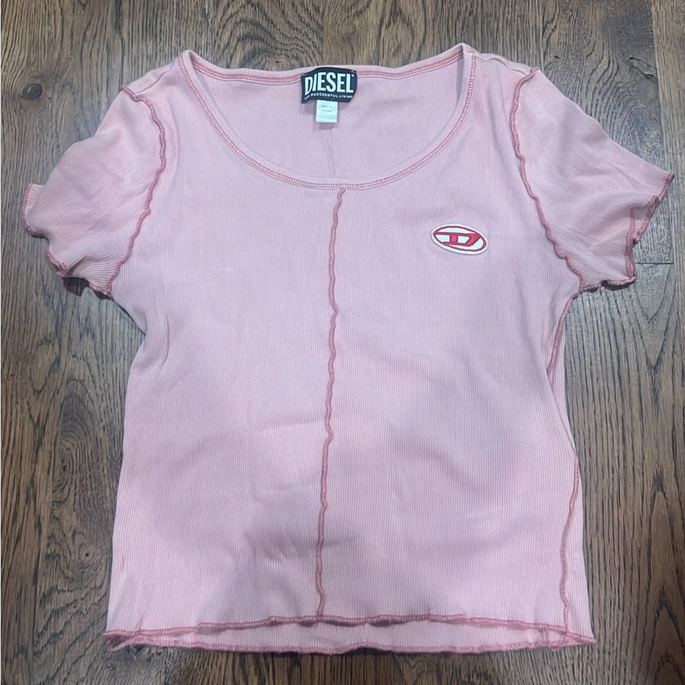 Diesel Cropped Shirt